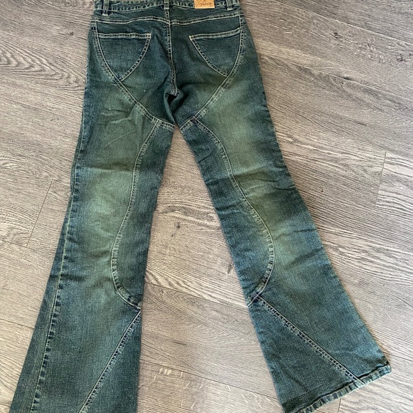 Jacob Jr Sz 12 Girls Riding Chaps Style Jeans Flares/Bell Bottoms - Picture 2 of 5